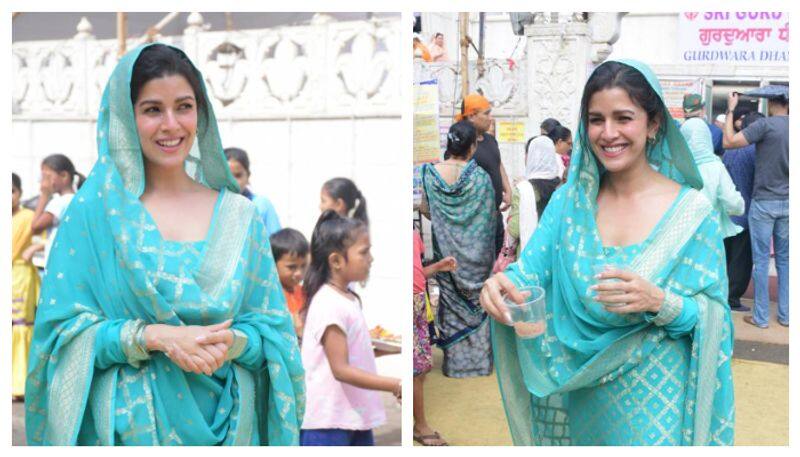 Guru Nanak Jayanti 2023: Nimrat Kaur visits Gurudwara at Santacruz [PICTURES] ATG