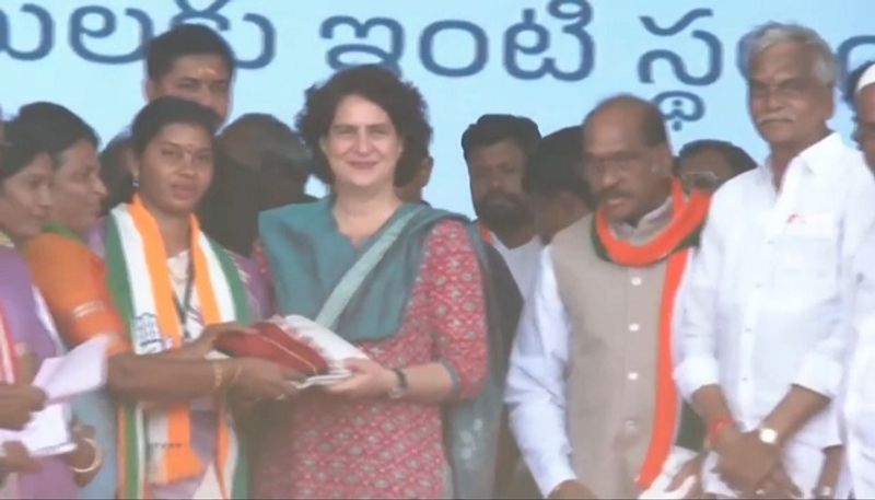 Priyanka Gandhi  alleges  KCR Government most corrupt government lns