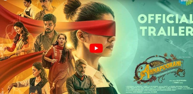 Nayanthara 75 th film Annapoorani trailer released mma