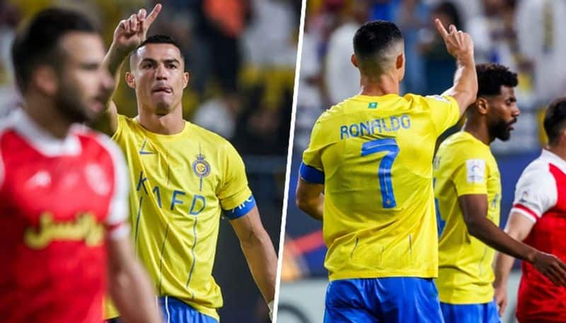 Football Cristiano Ronaldo persuades referee to reverse penalty decision in Al Nassr's AFC Champions League match osf