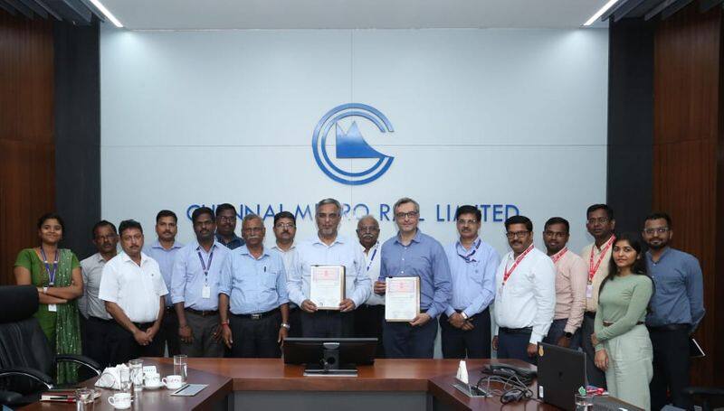 Chennai Metro Authority has entered into an agreement with a private company to manufacture a driverless metro train KAK