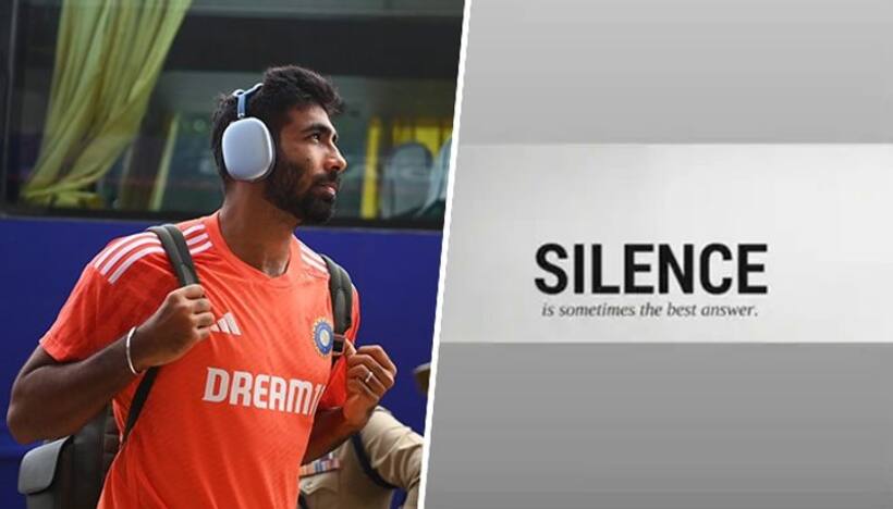 'Silence is sometimes...': Jasprit Bumrah's cryptic post keeps fans guessing