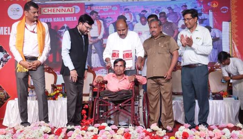 2023 divya kala mela in chennai disabled artists participated mks