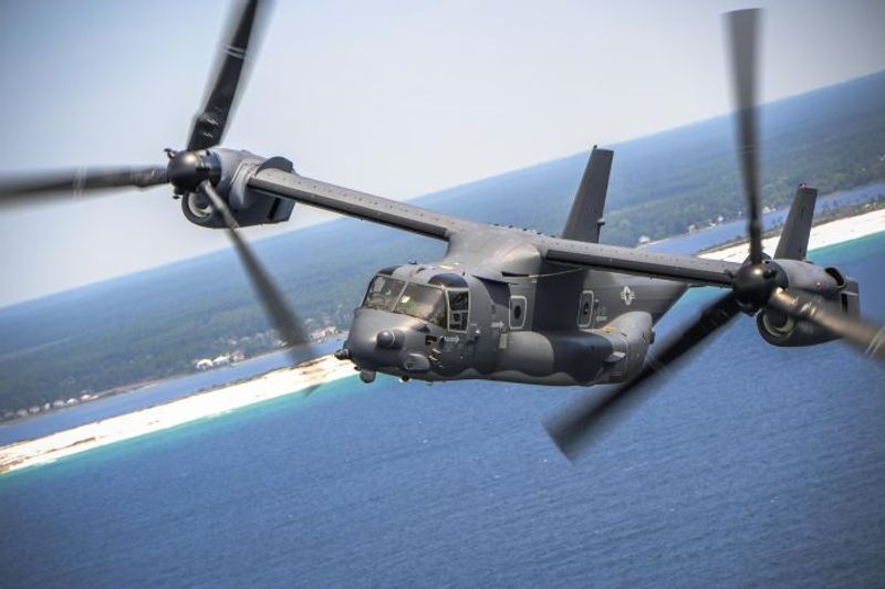 US military Osprey helicopter with 8 on board crashes into sea off the coast of Japan