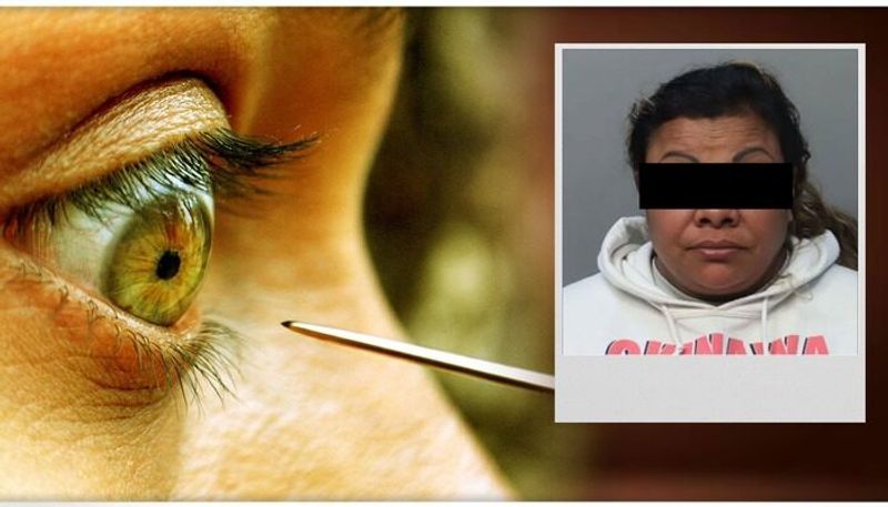 Florida woman pierces boyfriend's eye with rabies needle for looking at other women, pleads not guilty avv