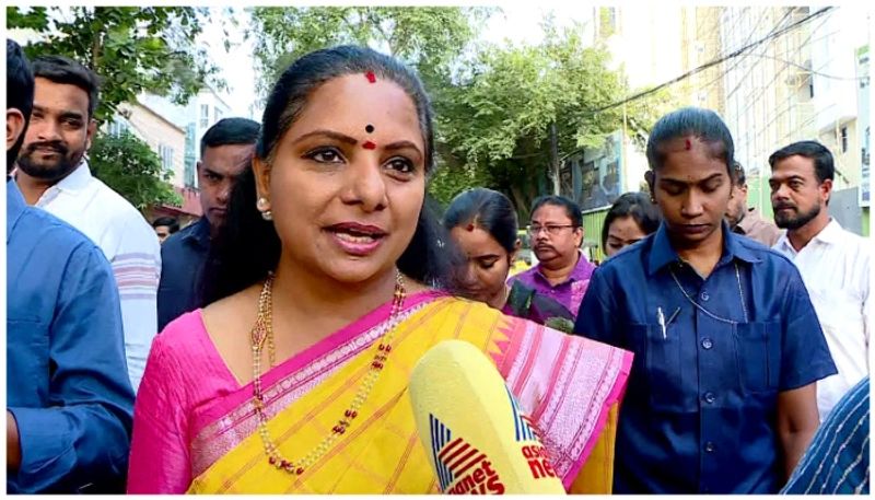 Appalling to see such ignorance': K Kavitha slams Smriti Irani in row over paid menstrual leave AJR