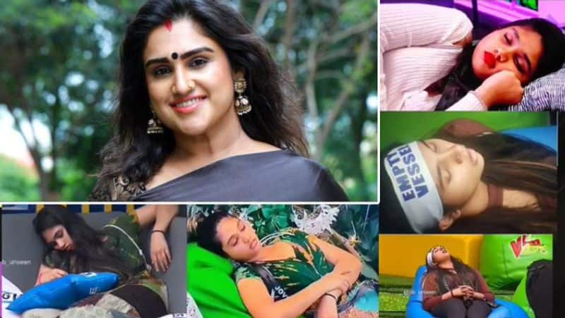 why jovika always sleep in biggboss house Vanitha gives shocking explanation gan