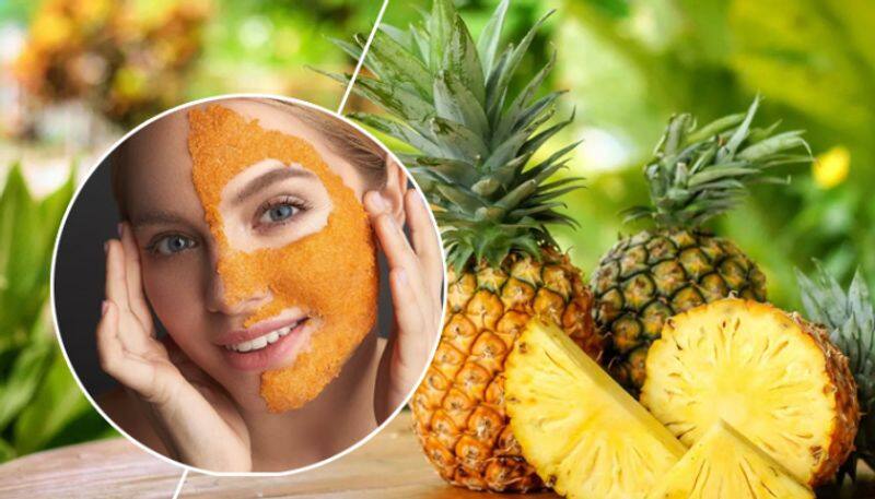 beauty tips ways to use pineapple face pack for glowing skin in tamil mks