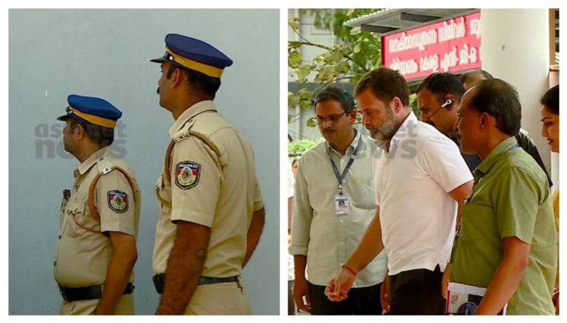 Kerala: 40 policemen assigned to guard Rahul Gandhi for 50 hours