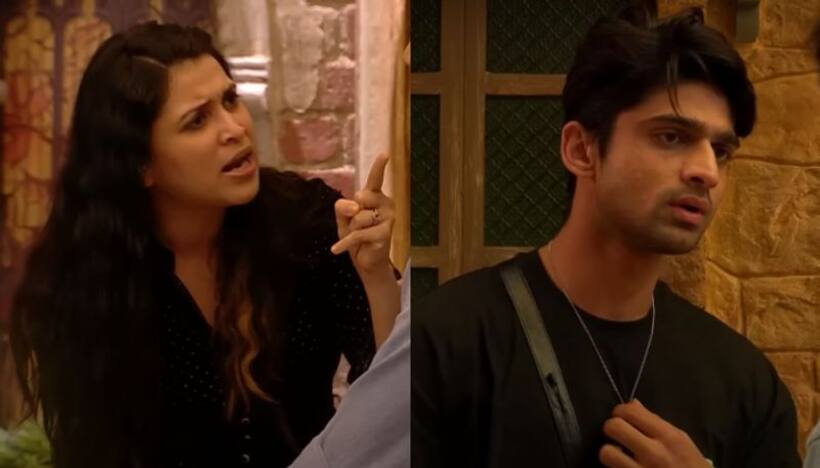 Bigg Boss 17: Mannara Chopra, Abhishek Kumar indulge in massive fight, disapproves with her language