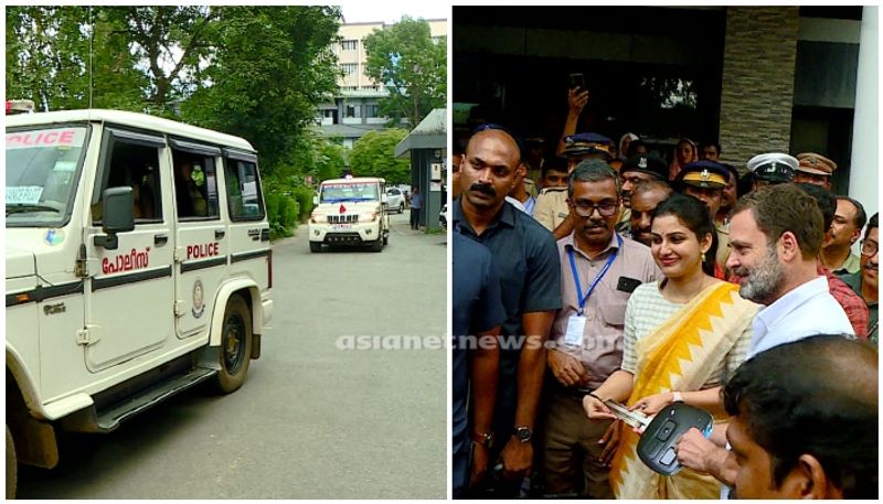 security failure while rahul gandhi wayanad visit apn 