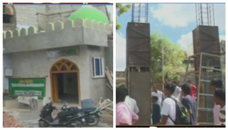 arch work of mosque in archeology department place nbn