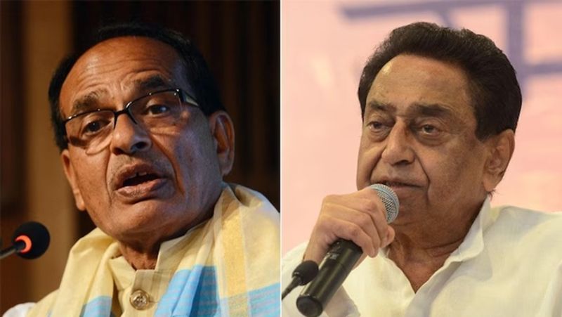 Madhya Pradesh assembly polls kamalnath Shivraj Singh Chouhan claims victory smp