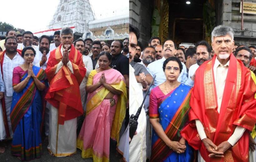 Nara Bhuvaneswari : నా ప్రార్థనను దేవుడు విన్నాడు..:  తిరుమల వెంకన్న సన్నిధిలో భువనేశ్వరి భావోద్వేగం 