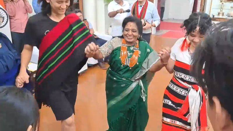 governor tamilisai soundararajan dance at nagaland day celebration in puducherry vel