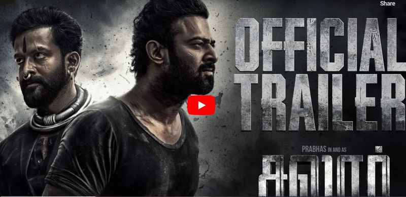 Darling Prabhas Prithviraj Sukumaran lead Salaar Trailer out srb