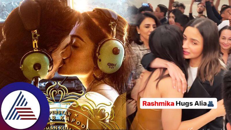 Alia Bhatts body language when she came to hug Rashmika Mandanna is getting trolled suc