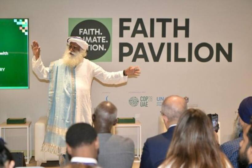 'Soil is the ultimate unifier...' Sadhguru's powerful message at COP28 summit