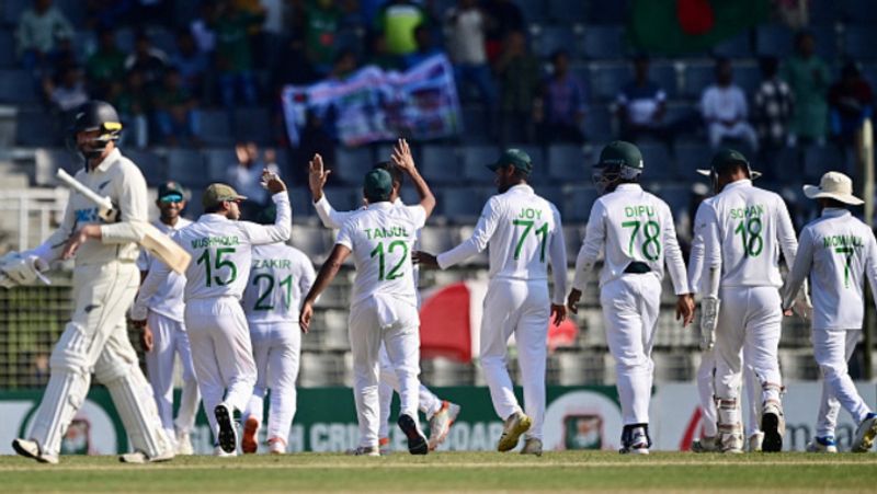 Bangladesh thrash New Zealand By 150 Runs In First Test kvn