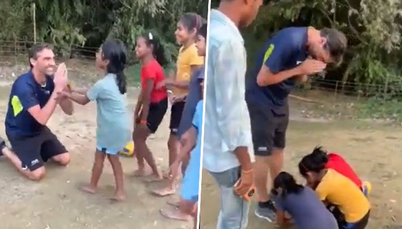 Viral Video: Brazilian volleyball star Giba's heartwarming interaction with kids in Assam wins hearts snt