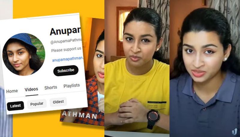 Kollam kidnap case accused kr padmakumars daughter anupama is youtuber with 5 lakh followers viral in social media vkv