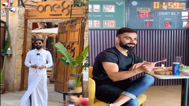 Tamil Nadu Man In Viral Video Claims He Was Denied Entry due  Veshti Into Virat Kohlis Restaurant controversy viral video vvk