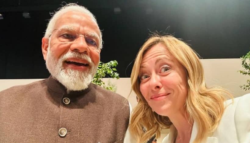 'Meeting friends always a delight': PM Modi on selfie with Italian PM Giorgia Meloni