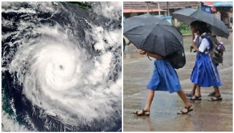 school holiday tomorrow due to heavy rain in four districts of tamil nadu