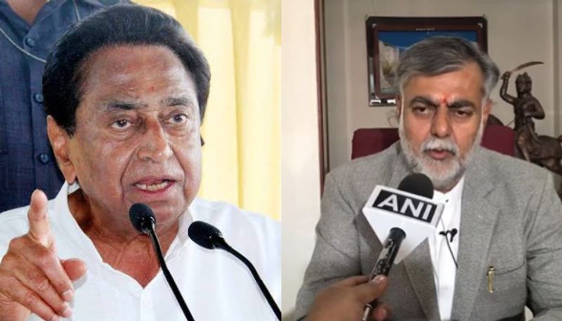 BJP candidate Prahlad Singh Patel and congress leader kamal nath response over Madhya Pradesh Assembly election lead ppp