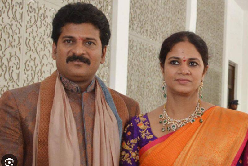 Interesting things said by his wife about Revanth Reddy - bsb