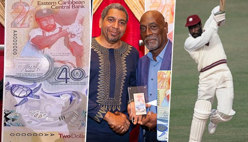 Sir Vivian Richards immortalised on commemorative $2 currency note in Eastern Caribbean snt