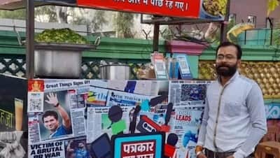 पत्रकारिता छोड़ इंदौर का पत्रकार बन गया "चाय वाला"
