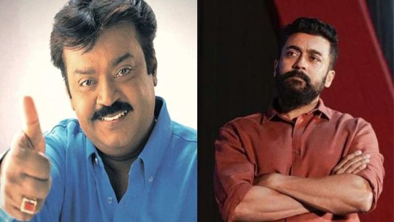 Actor Suriya prays for Captain Vijayakanth's speedy recovery-rag