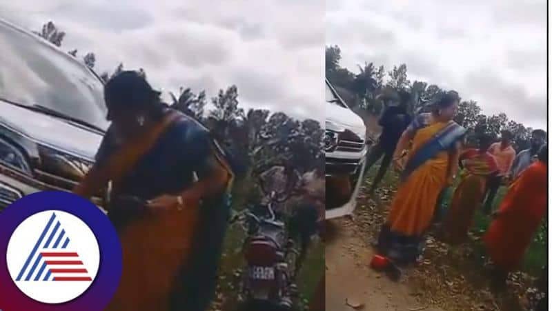 Road accident Inhuman behavior by Bhavani Revanna at mysuru rav