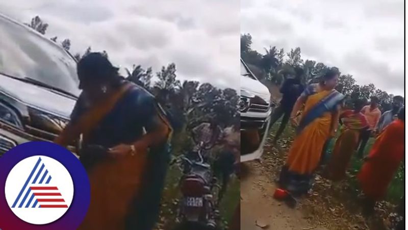 Road accident Inhuman behavior by Bhavani Revanna at mysuru rav