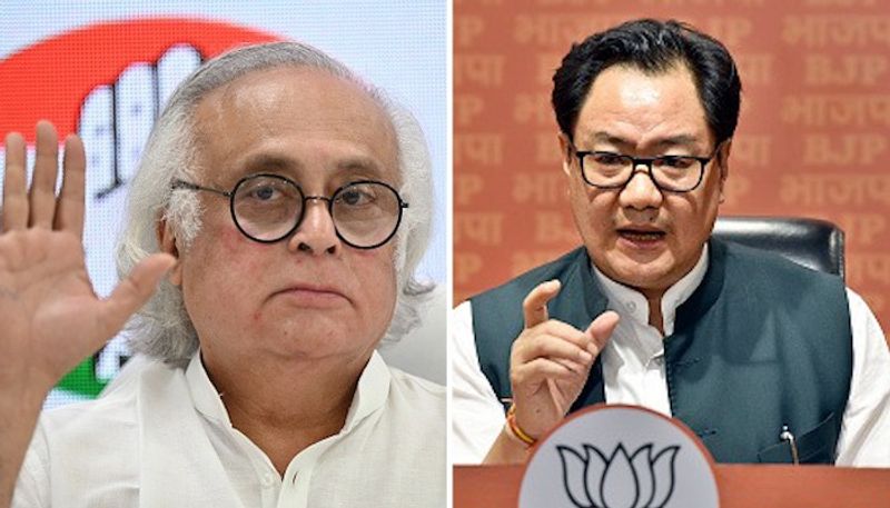 People are not going to vote Congress again... Kiren Rijiju pokes Jairam Ramesh over party's revival snt