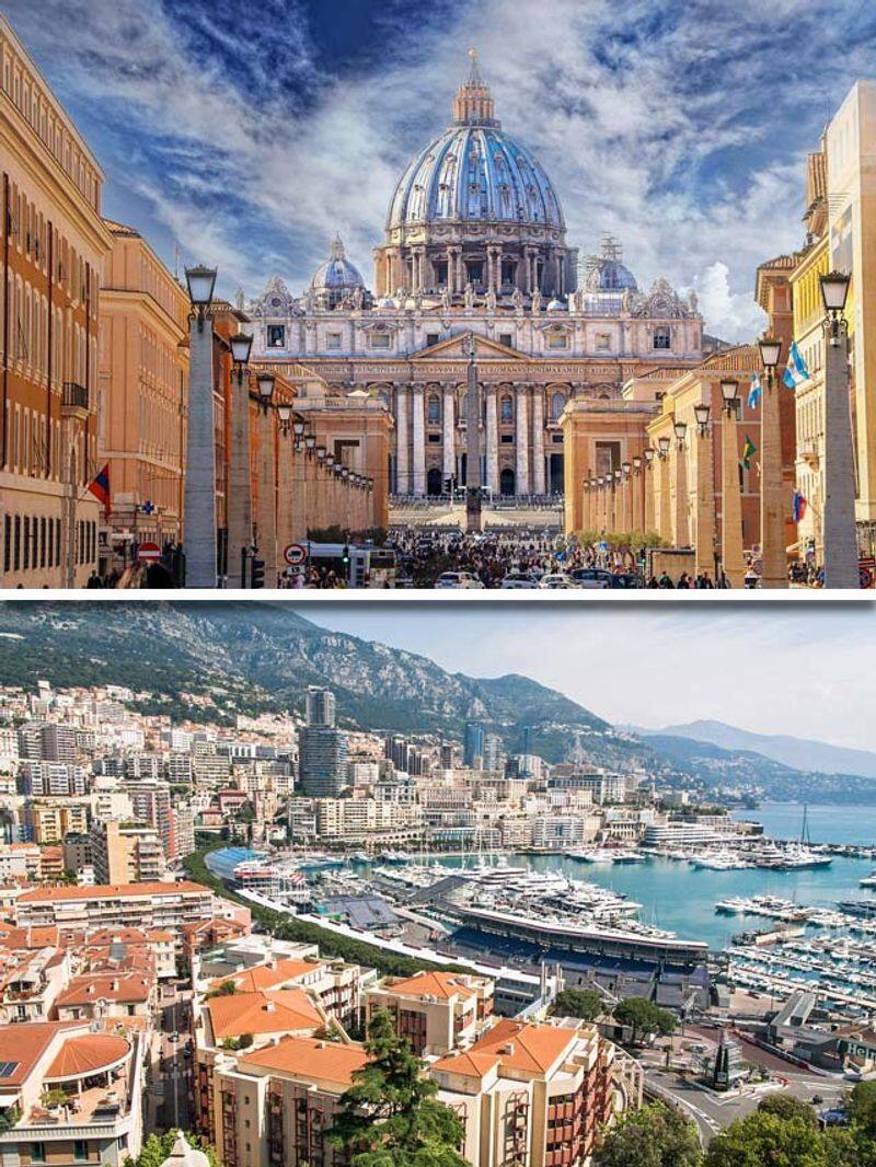 Vatican city to Monaco: 10 SMALLEST countries in the World ATG