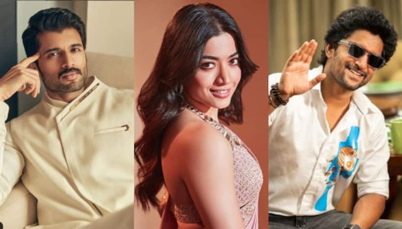 Rashmika Mandanna, Vijay Deverakonda's vacation photos accidently displayed at actor Nani's promotional event