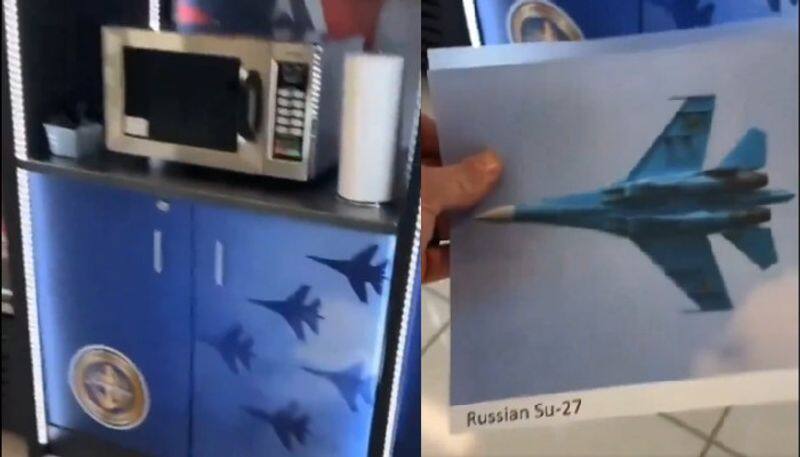 Charleston Air Base's cafeteria poster blunder: Russian fighter jets featured instead of American aircraft snt