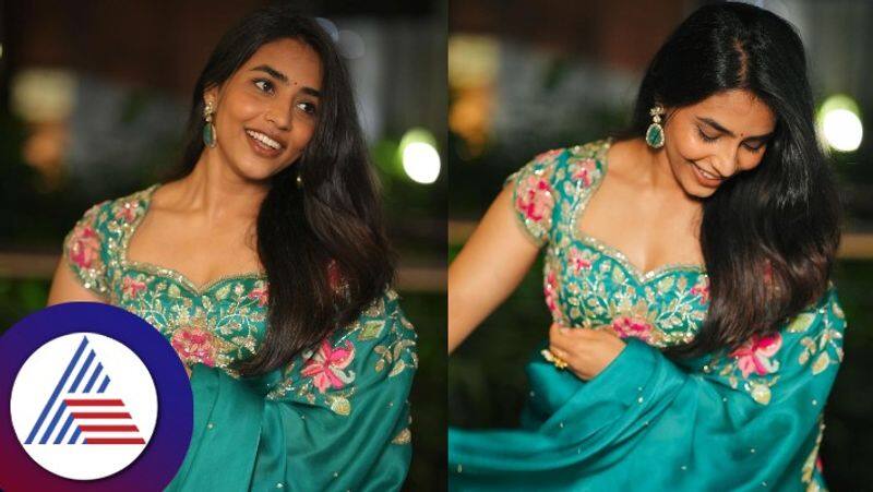 kantara actress sapthami gowda beautiful photoshoot in saree goes viral gvd