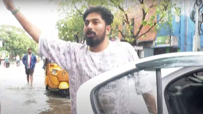 Famous youtuber KGF Vicky says about problems he faced during chennai flood gan