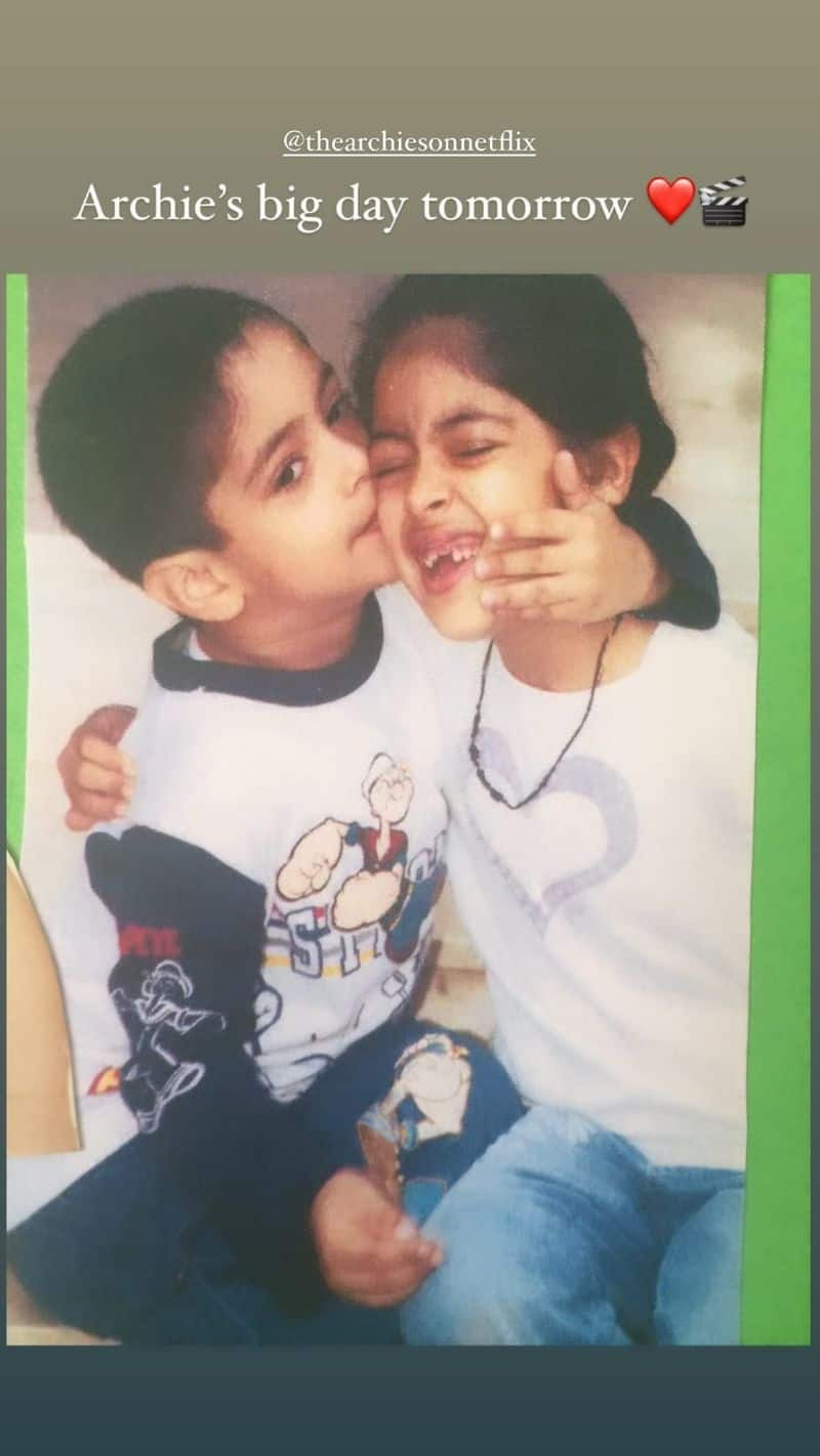 The Archies: Navya Nanda roots for brother Agastya Nanda ahead of movie premier; Read more ATG