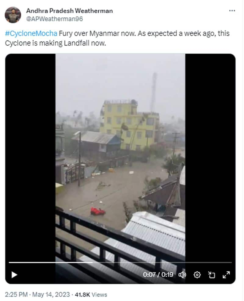 Cyclone Michaung  in Chennai here is the truth of viral video fact check