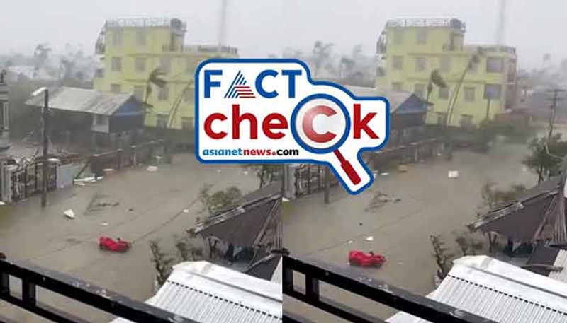 Cyclone Michaung  in Chennai here is the truth of viral video fact check