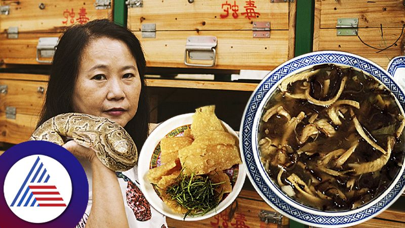 China Peoples Takes Snake Soup In Winter season which they feel has vitamins and proteins roo