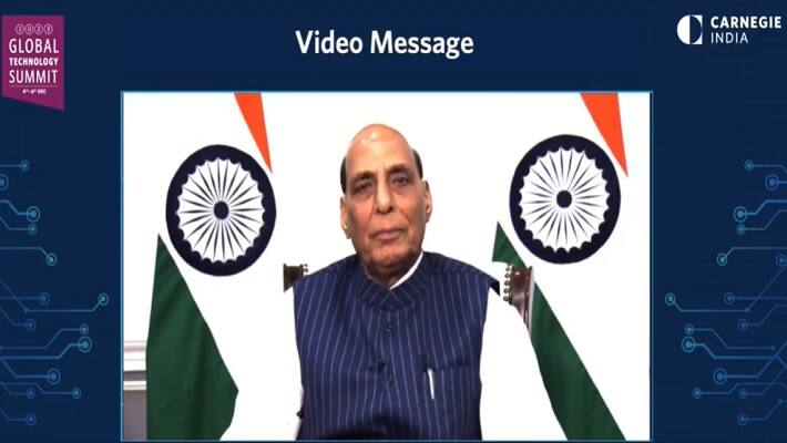 Rajnath Singh Speech on Global Technology Summit 2023