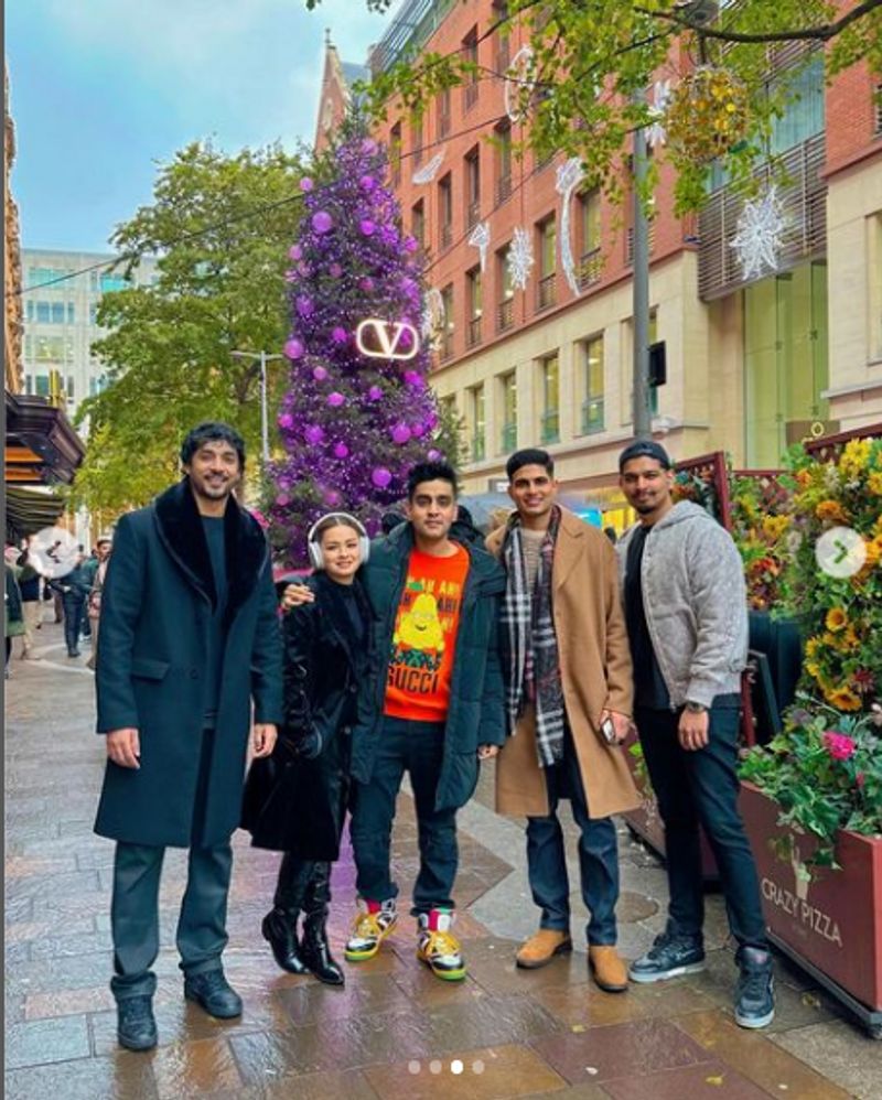 Shubman Gill spotted With Indian Actress Avneet Kaur At London rsk