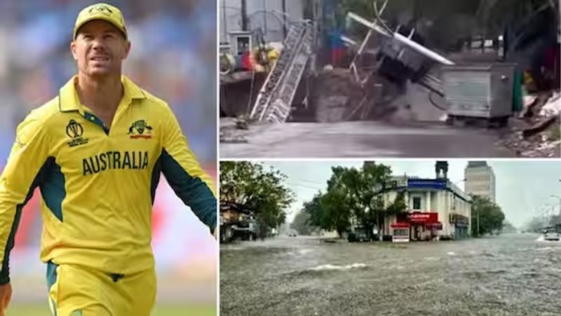 Cyclone Michaung : David Warner is deeply concerned about the Chennai floods. Calling for necessary help - bsb