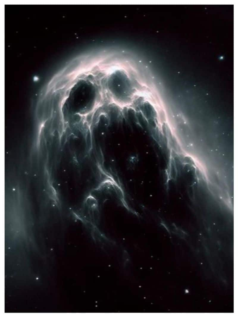 galaxy image like a ghost bkg