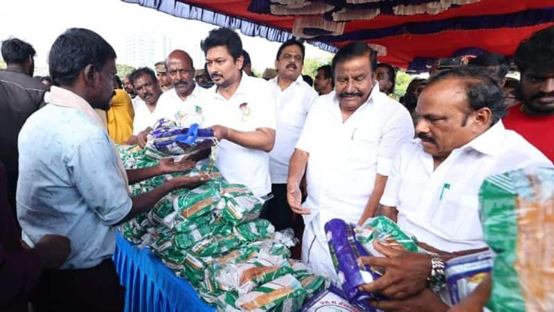 Minister Udayanidhi Stalin is doing many things for the people affected by Cyclone Michaung-rag